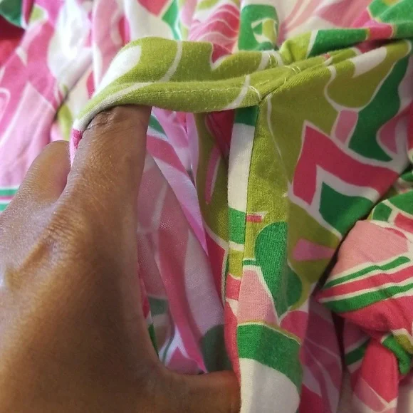 Beach Candie By Margaret Josephs Long Sleeve Swimsuit Cover Up Dress Size Xl - Picture 10 of 12